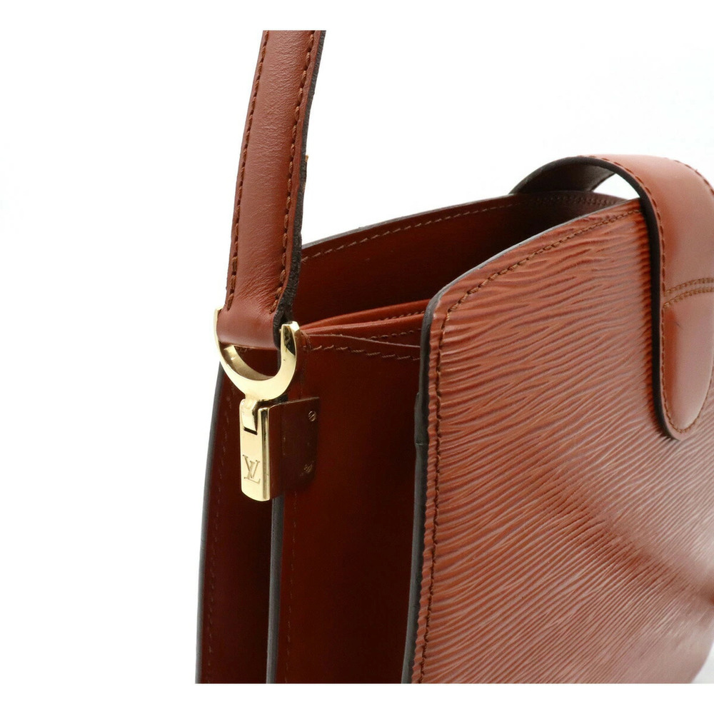 LOUIS VUITTON Epi Capucines Shoulder Bag Crossbody Kenya Brown - Picture 8 of 9
